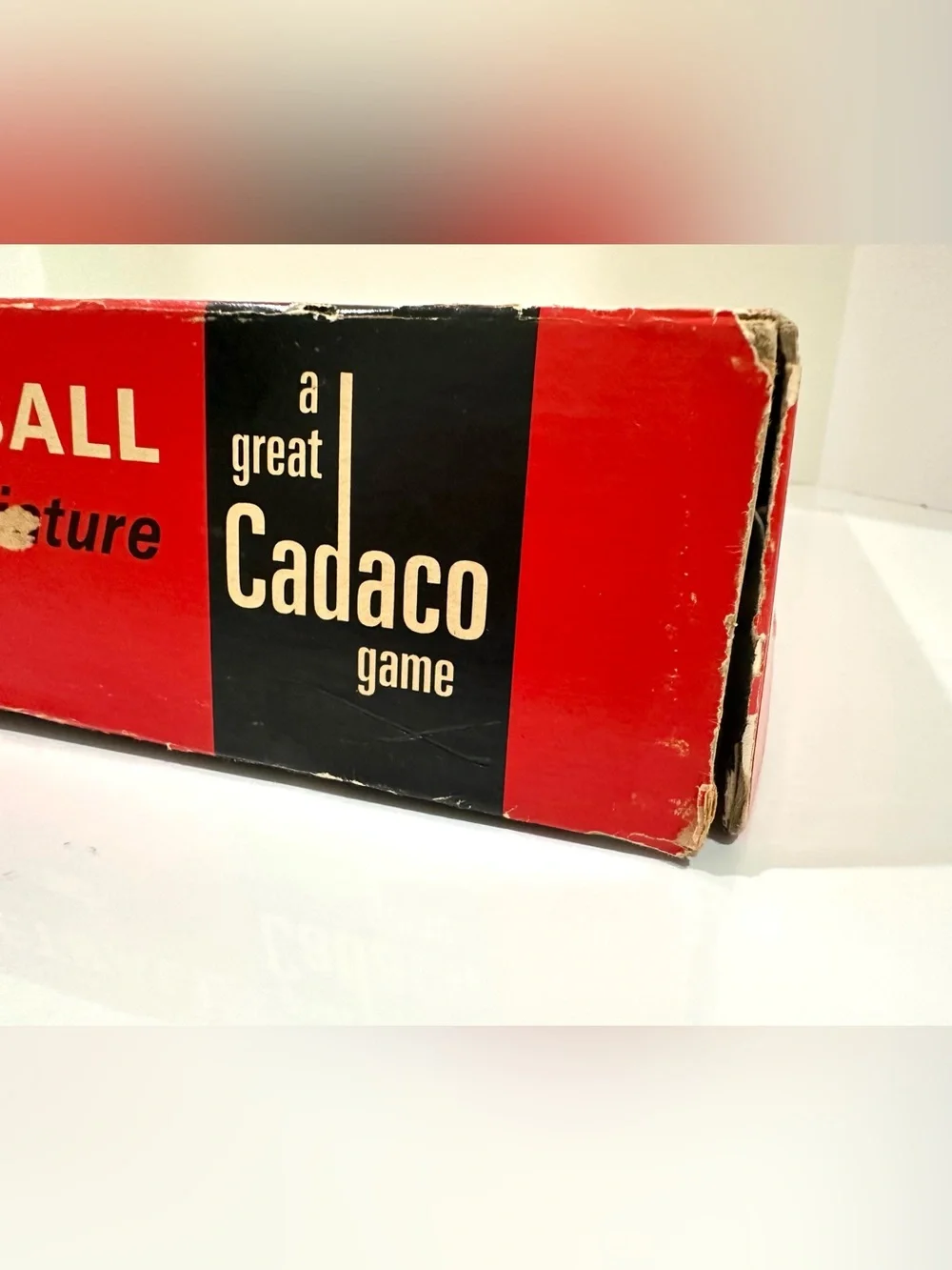 Vintage 1966 Cadaco Bas-Ket Real Basketball In Miniature Tabletop Game No 165
